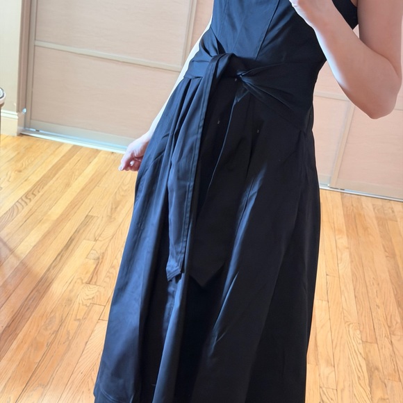 NWT TOCCIN Cady Tie Front Corset Midi Dress in sz. 0 - Picture 5 of 17